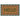 Hello coir doormat with green text and decorative border design