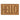 Hello coir doormat with natural brown embossed lettering
