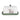 Butter dish with lid and a cow design on a white background