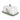 Butter dish with lid and a highland cow design on a white background