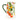 Side view of green-handled white pitcher with painted tomatoes in front of white background.