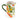 View of the top of a white tomato-painted pitcher on white background.