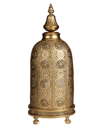 Large Detailed Gold Lantern