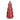 led christmas tree: alternate view of the Red 13cm led christmas tree light in green or red