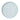 Aceramic decorative round tray with a light blue and white embossed floral snowflake pattern