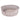 Natural wicker dog bed round shape with raised sides