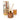 Candlelight Jhansi Silk Road Collection fragrance gift set with a glass bottle, on a white background.