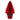 paper christmas tree: product image of the 25cm standing santa tree decoration