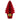 paper christmas tree: detail view 3 of the 25cm standing santa tree decoration