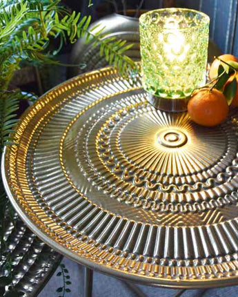 Elegant Gold Side Table