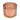 A round, lidded pink scented candle with a textured, diamond-cut pattern, on a white background