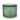 A green textured floral scented candle jar with a matching lid, featuring a diamond-cut pattern