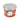 Decorative tomato-patterned scented candle with its lid on in front of white background.