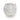 Ceramic bull-shaped white candle on a white background