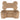 Seagrass storage basket with hinged dog bone lid and toy storage space
