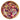 Serving bowl large mango wood serving bowl with enamel fig and pomegranate artwork, detail 02