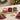 Serving bowls set of three fig and pomegranate serving bowls in red, burgundy and green, styled in a home setting