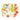 Table placemats painted with colourful tomatoes and leaves on white background.