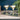 Set of Two Art Deco Gold Margarita Glasses
