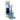 Decorative large reed diffuser set with blue bottle and cylindrical container on a white background