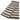 Folded green and beige striped picnic mat on a white background