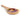 Utensil holder mango wood utensil holder with enamel fig and pomegranate pattern, front view