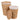 Water hyacinth laundry baskets set with woven design and lift-off lids
