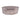 Wicker dog bed with front opening and woven texture