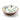 Wooden bowl dish with lemon leaf design decorative serving bowl kitchenware