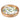 Wooden round tray with lemon leaf design decorative serving tray with handles
