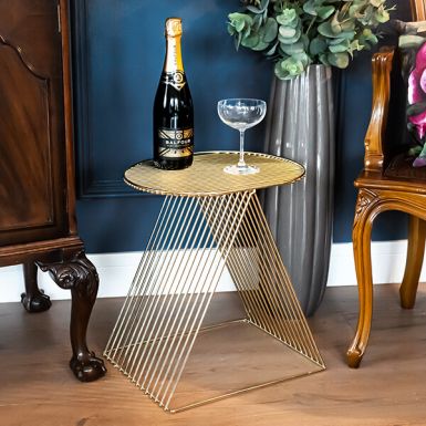 Gold Wire Table