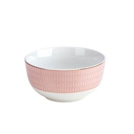 Pink and Gold Bowl